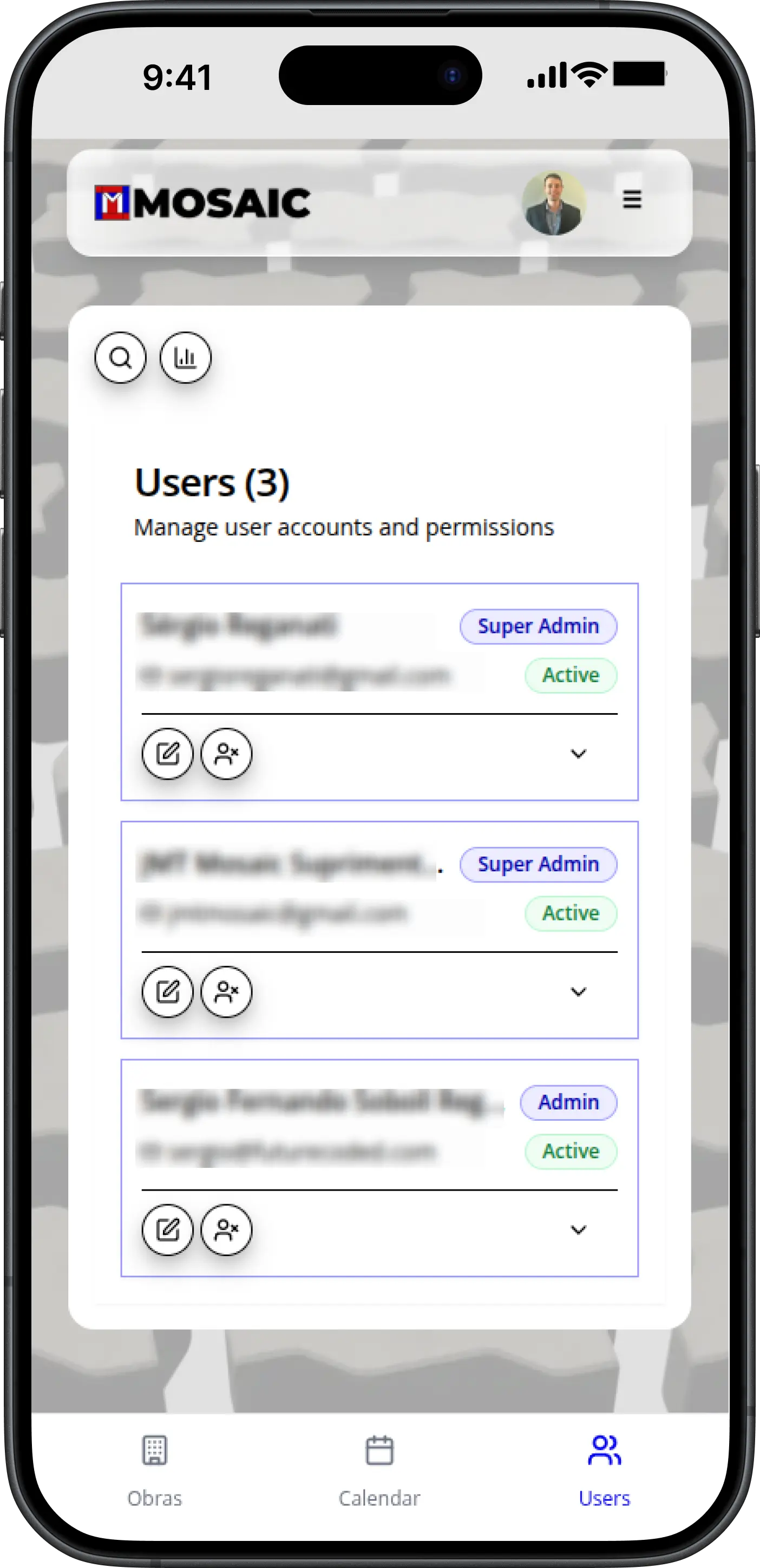 MosaicPavers App - mosaicpavers.com.br